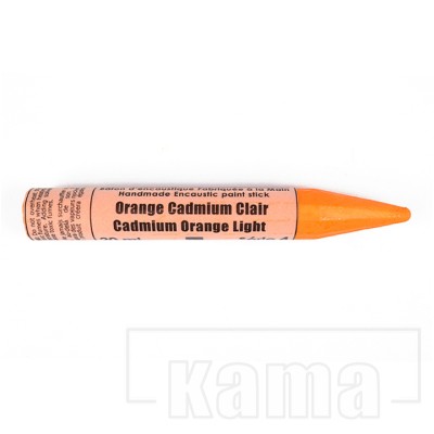 EN-204050, Encaustic Monotype Stick Cadmium Orange Light, série 4