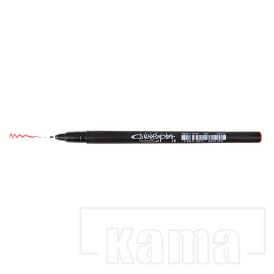 Sakura pigma calligraphy pen 1mm -red