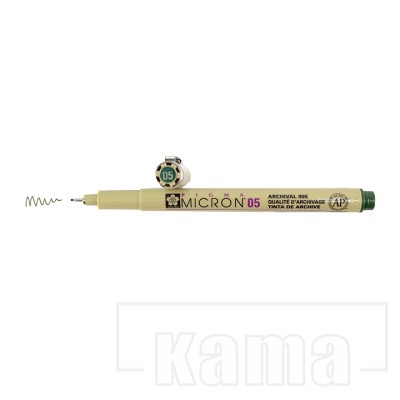 FE-SK1005-230, Sakura micron pen .45mm -h green