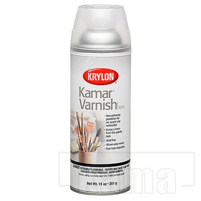 ME-VE0175, Krylon Artist Sprays:Kamar varnish 312 g