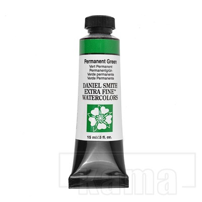 PA-DS0795, permanent green DS. Extra Fine Watercolor, series 1 15ml tube
