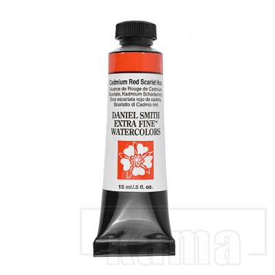 PA-DS1270, cadmium red scarlet hue DS. Extra Fine Watercolor, series 3 15ml tube