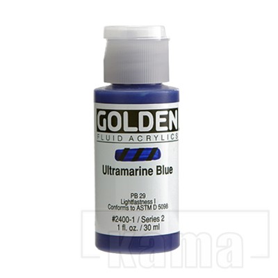 PA-GD2400, FLUID acrylic, Ultramarine Blue, series 2