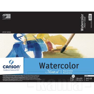Canson Montval Watercolor pad 9x12"