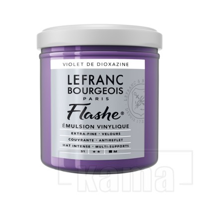 LB.flashe gouache dioxazine violet