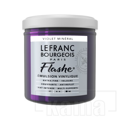 LB.flashe gouache mineral violet