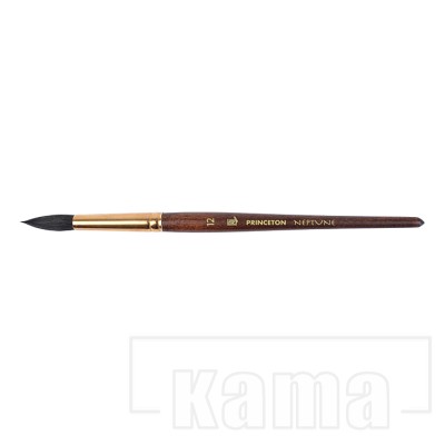 PI-PB4750-38, Neptune Synthetic Squirrel Watercolor Brush -Round, N°12