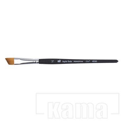 PI-PB4850-04, Aqua Elite Synthetic Kolinsky sable Brush -Angle Shader, 1/2"