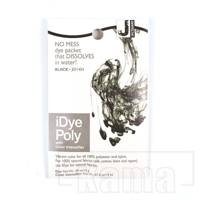 PS-NA0764, idye textile dye -poly black (synth. fibres) 14 g