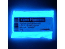 PS-GD0050, Glow in the dark Sky blue pigment