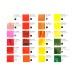 AC-CC0048, Compact Color Chart, KAMA Encaustic Paints (EN) 