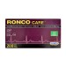 AC-GA0098, Black nitrile gloves Ronco Care, 3 mil -large /disc product. 200 box