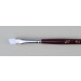 PI-HJ0925-20, HJ.925 White Taklon Angular Shader Brush 1/4"