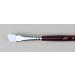 PI-HJ0925-30, HJ.925 White Taklon Angular Shader Brush 3/8"
