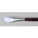 PI-HJ0925-40, HJ.925 White Taklon Angular Shader Brush 1/2"