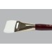 PI-HJ0950-90, HJ.950 White Taklon Flat Brush 2"